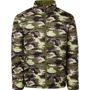 Magellan Men's Lost Pines Camo Printed Full Zip Puffer Jacket XL NEW
